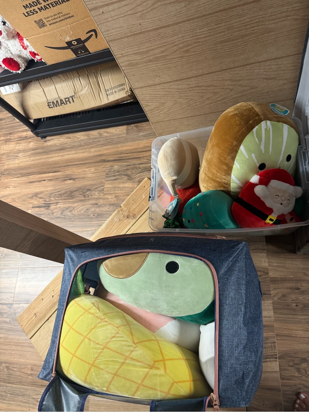 Two bins of Squishmallows!